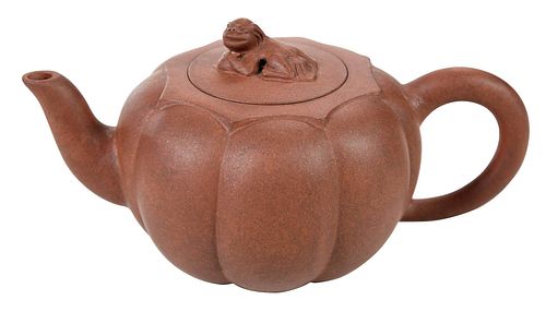 CHINESE YIXING CLAY TEAPOTQing