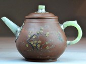Chinese Yixing Pottery & Jade