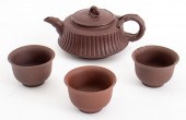 CHINESE YIXING STONEWARE TEA P