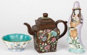 CHINESE YIXING TEAPOT, ETC.Chi