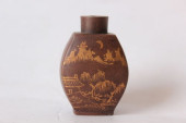 CHINESE YIXING ZISHA SNUFF BOT