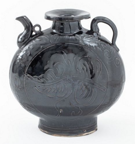 CHINESE YUAN CIZHOU BLACK GLAZED
