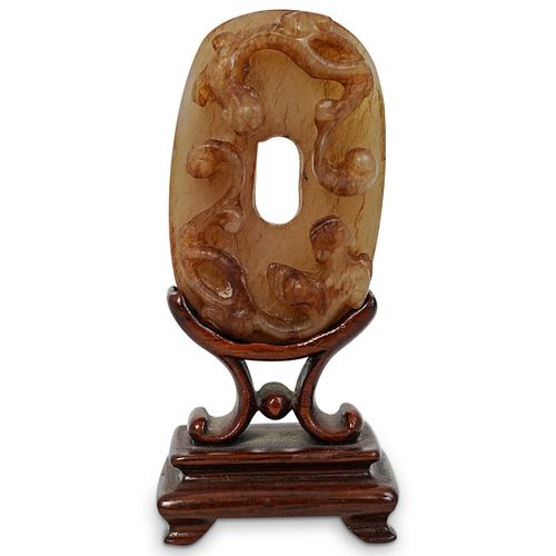 CHINESE YUAN-MING RUSSET JADE