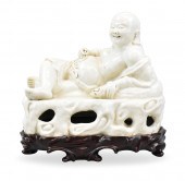 CHINESE ZHANGZHOU WARE LAUGHIN