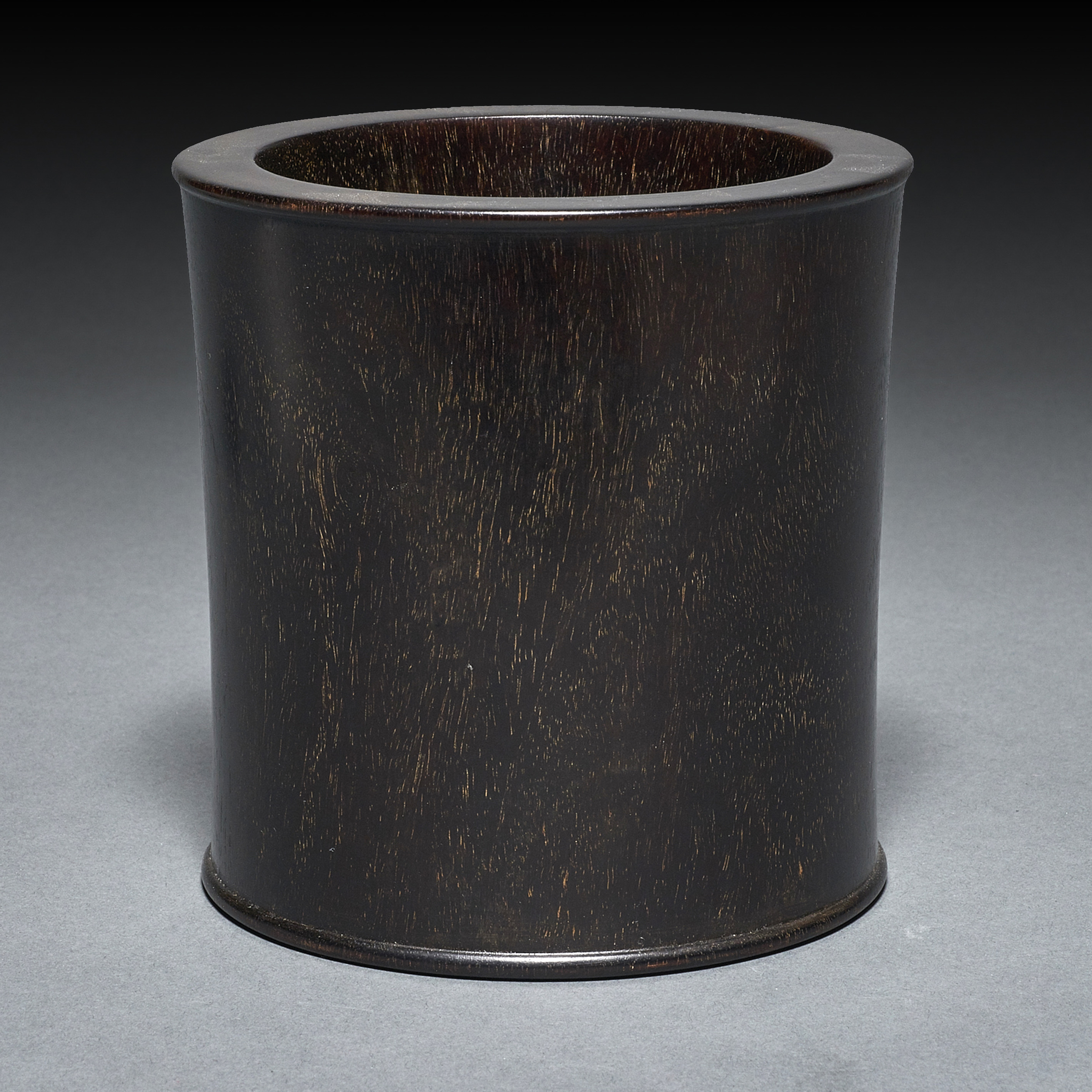 CHINESE ZITAN BRUSH POT Chinese