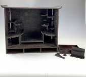 CHINESE ZITAN CARVED ANTIQUE S