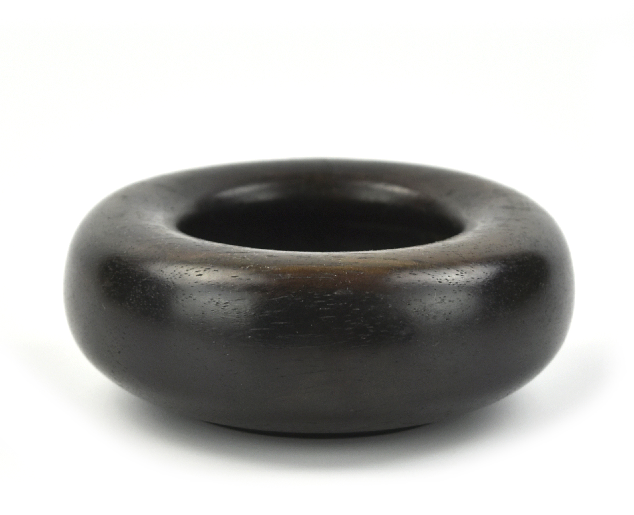 CHINESE ZITAN CARVED WASHER, QING