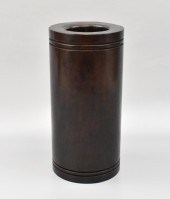 CHINESE ZITAN WOOD CARVED BRUS