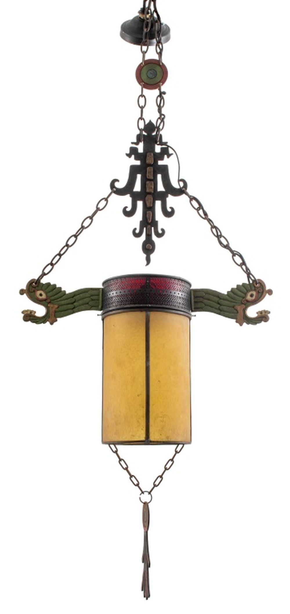 CHINOISERIE ART DECO PERIOD PENDANT