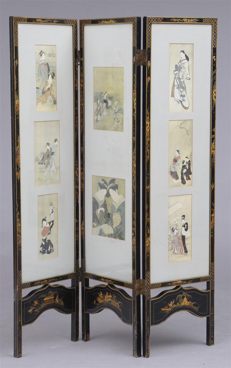 CHINOISERIE BLACK LACQUER