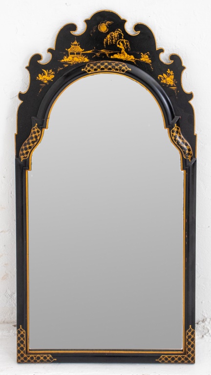 CHINOISERIE BLACK LACQUERED
