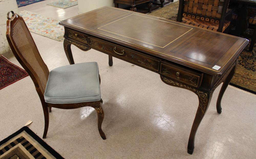 CHINOISERIE BUREAU PLAT WITH