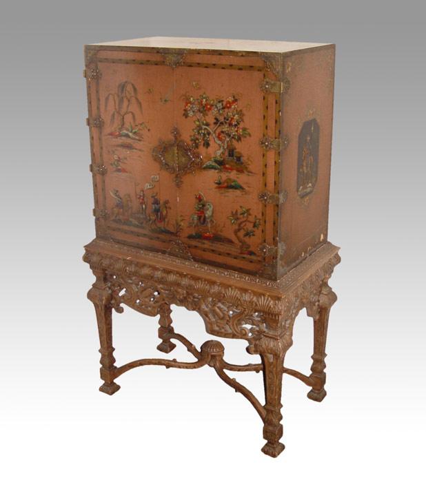 CHINOISERIE CHEST ON CARVED