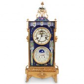 CHINOISERIE CLOISONNE MANTEL C
