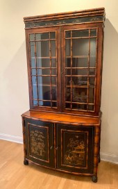 CHINOISERIE CURIO CABINET: Chi