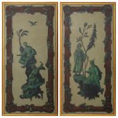 CHINOISERIE DECORATIVE WALL PA