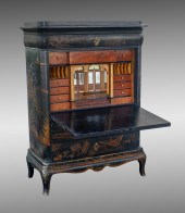 CHINOISERIE DROP FRONT LACQUER