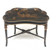 CHINOISERIE FOLDING TRAY TABLE