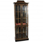 CHINOISERIE LIGHTED MIRRORED C