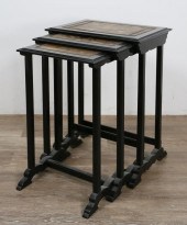 CHINOISERIE NESTING TABLESChin