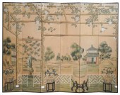 CHINOISERIE SIX-PANEL SCREENpa