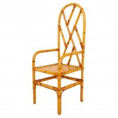 CHINOISERIE STYLE BAMBOO AND R
