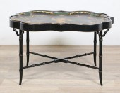 CHINOISERIE STYLE BUTLER'S TRA