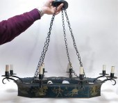 CHINOISERIE TOLEWARE LIGHT FIX