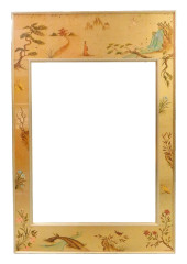 CHINOISERIE WALL MIRROR WITH R