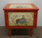 CHINOSERIE DECORATED SIDE CHES