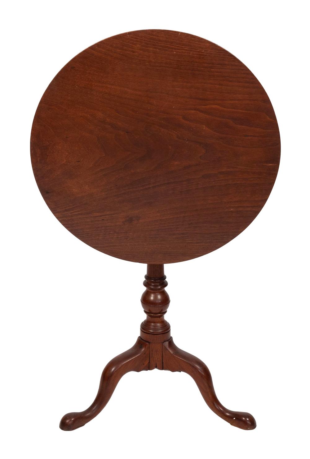 CHIPPENDALE BIRDCAGE TILT-TOP