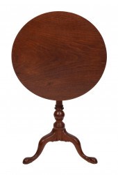 CHIPPENDALE BIRDCAGE TILT-TOP