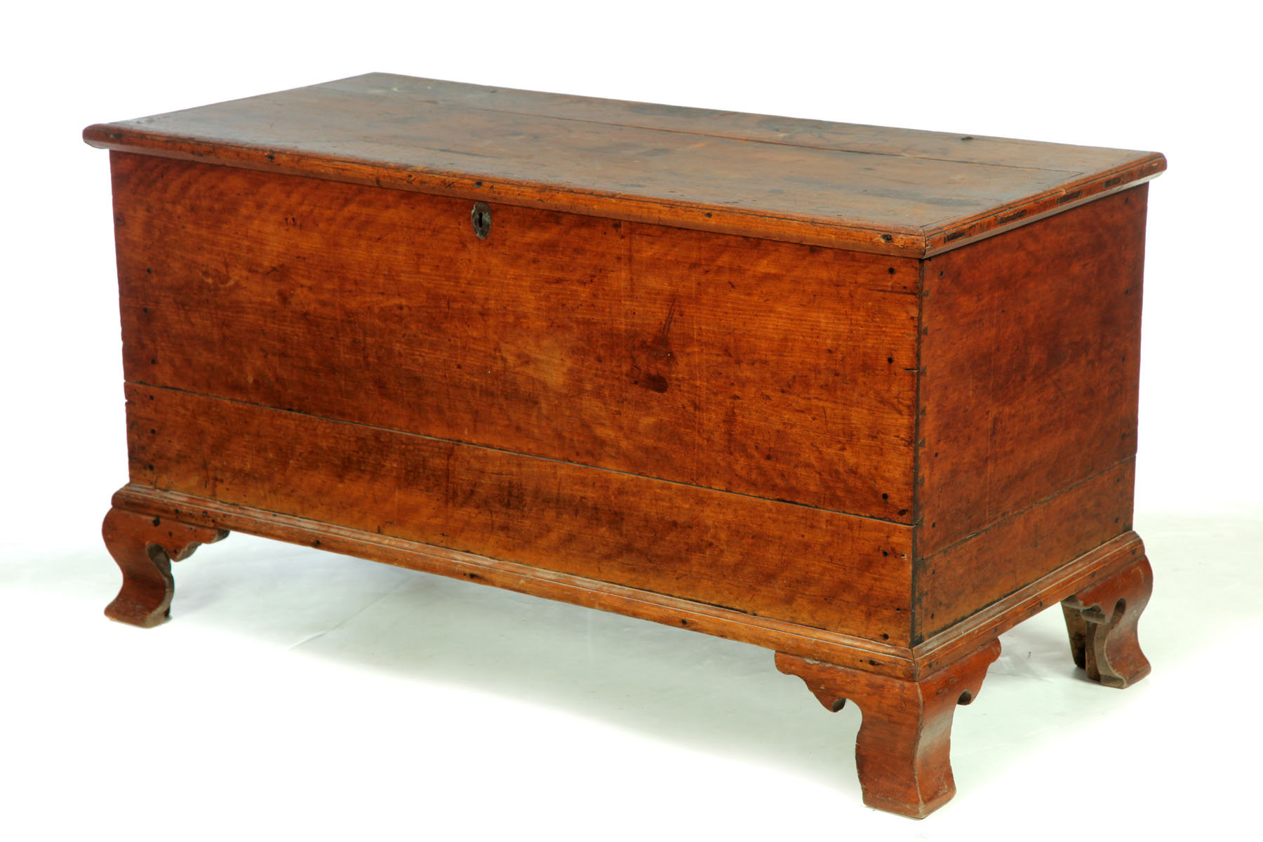 CHIPPENDALE BLANKET CHEST.   