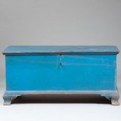 CHIPPENDALE BLUE PAINTED BLANK