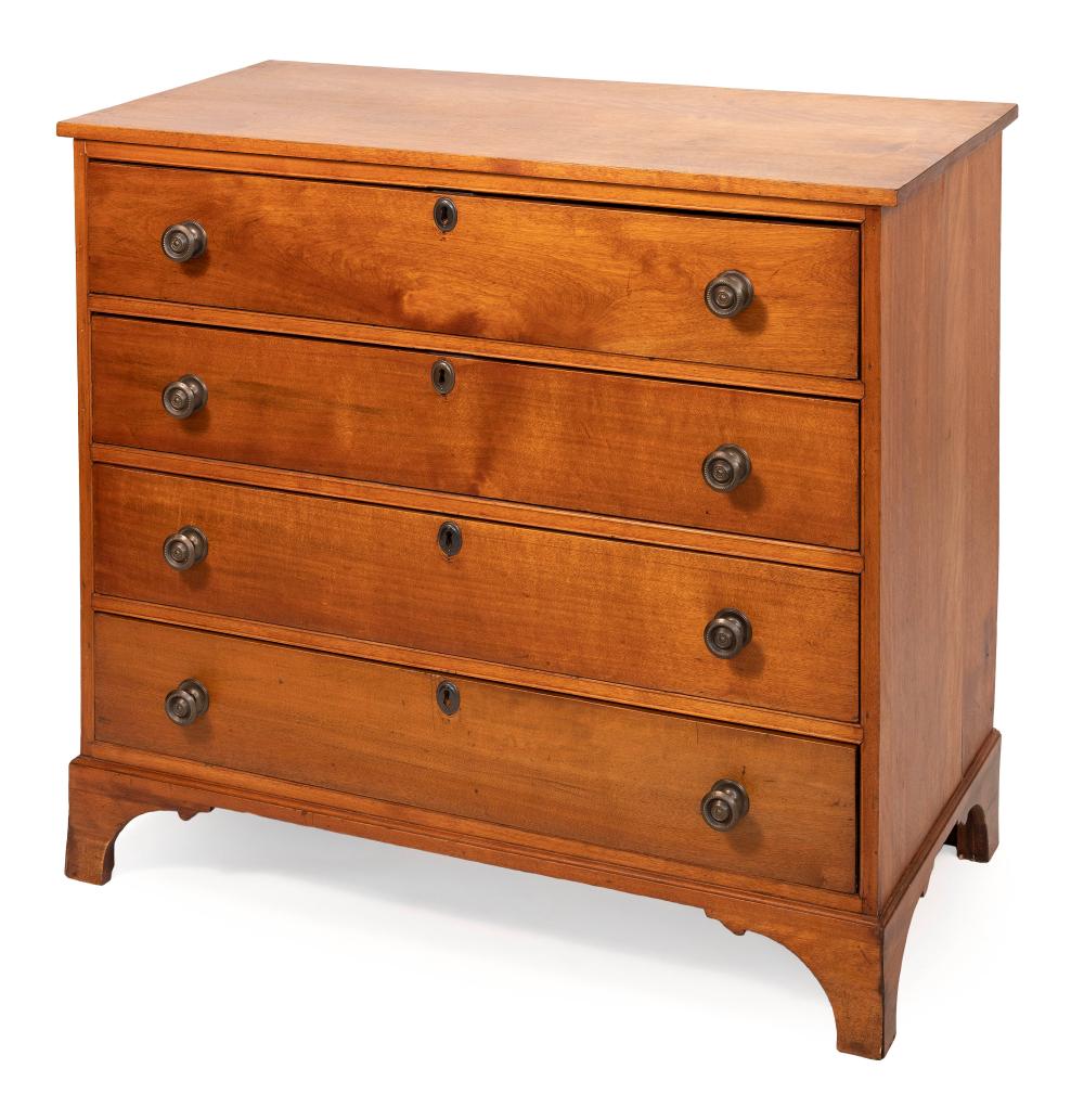 CHIPPENDALE BUREAU CIRCA 1800