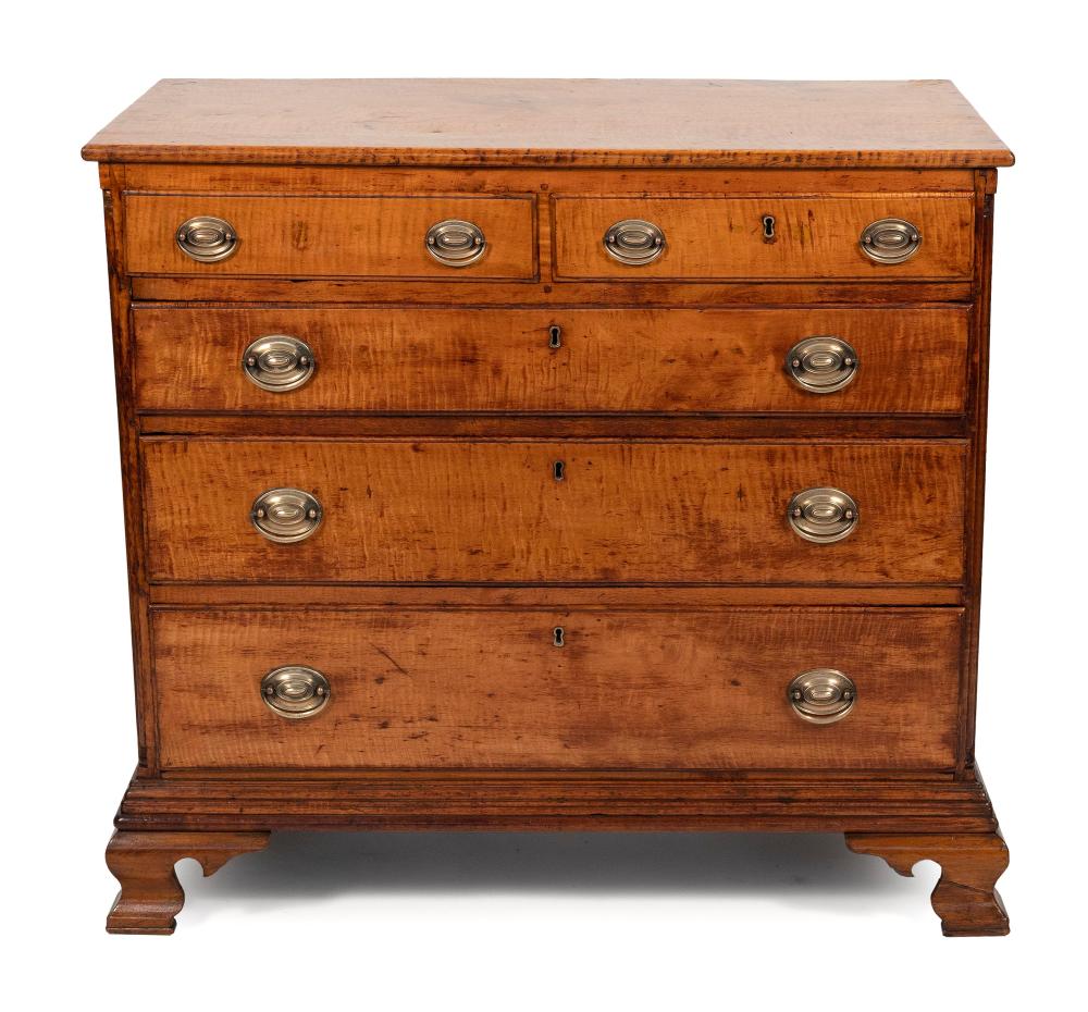 CHIPPENDALE BUREAU LATE 18TH