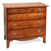 CHIPPENDALE BUREAU LATE 18TH C