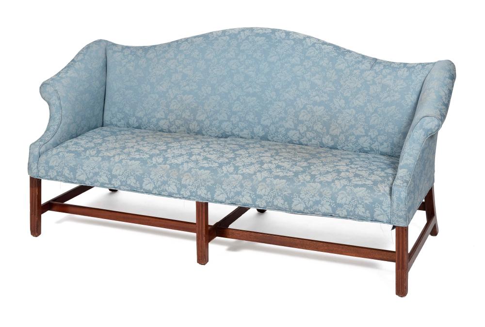CHIPPENDALE CAMELBACK SOFA NEWPORT,