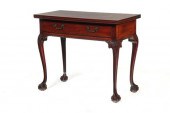 CHIPPENDALE CARD TABLE.  Phila
