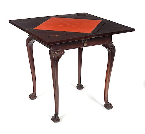 CHIPPENDALE CARD TABLEMeasures