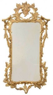 CHIPPENDALE CARVED AND GILTWOO