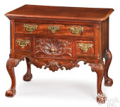 CHIPPENDALE CARVED MAHOGANY DR