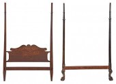 CHIPPENDALE CARVED MAHOGANY ST