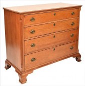 CHIPPENDALE CHERRY CHEST HAVIN