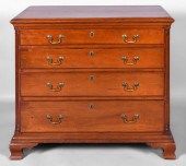 CHIPPENDALE CHERRY CHEST OF DR