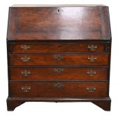 CHIPPENDALE CHERRY DESK, HAVIN