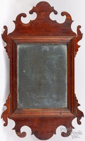 CHIPPENDALE CHERRY LOOKING GLA