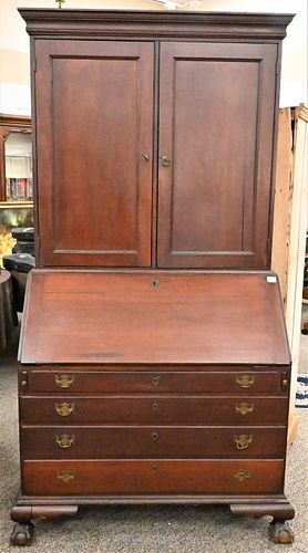 CHIPPENDALE CHERRY SECRETARY