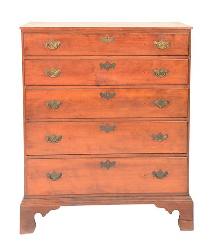 CHIPPENDALE CHERRY TALL