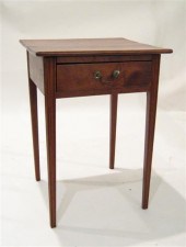 Chippendale cherry workstand